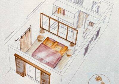 Décoration La Réunion Aquarelle 4