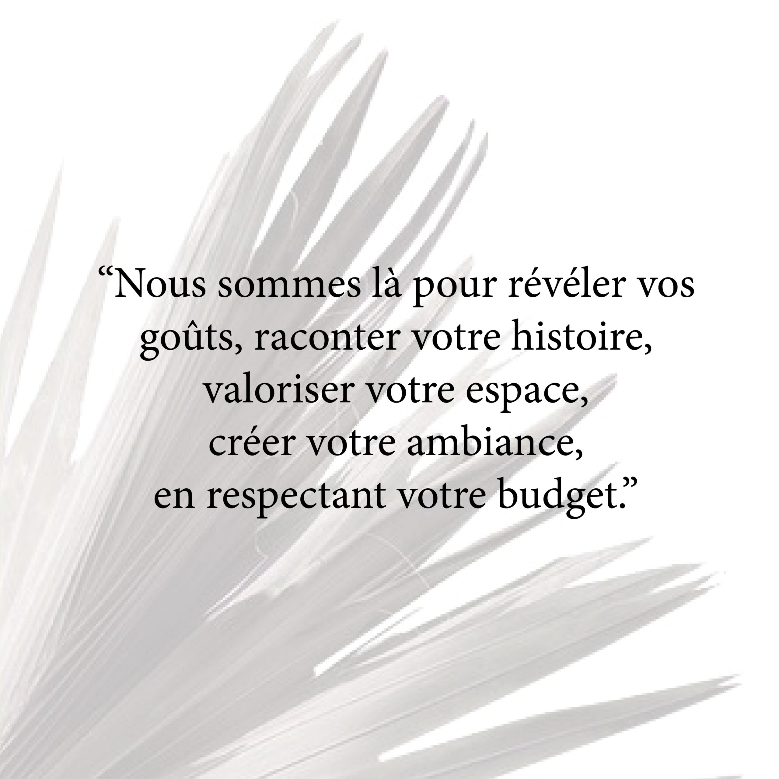 Nous sommes la pour reveler vos gouts foncé